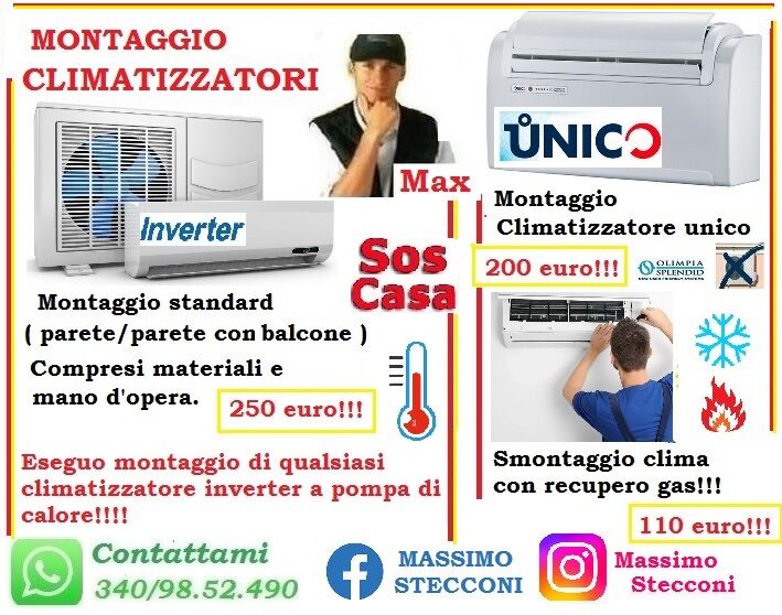 5324968  Montaggio condizionatore