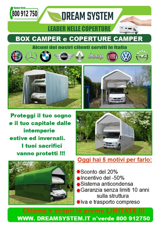 5334596 PROMO:BOX CAMPER-COPERTURE